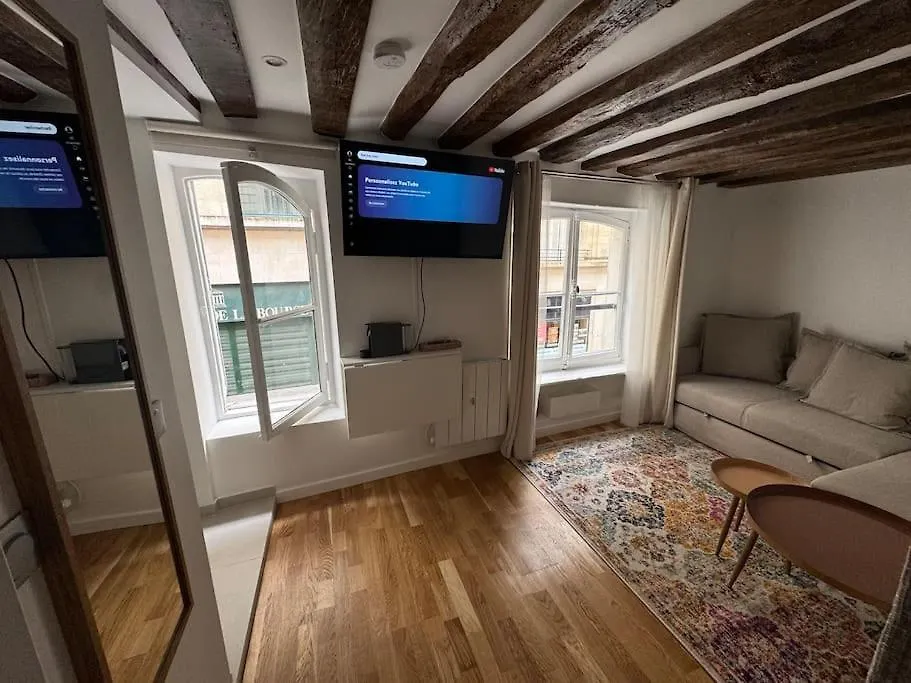 Apartment Studio Neuf Et Equipe - Coeur De Paris- Bourse *